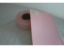 Pink Woodfree Paper Label