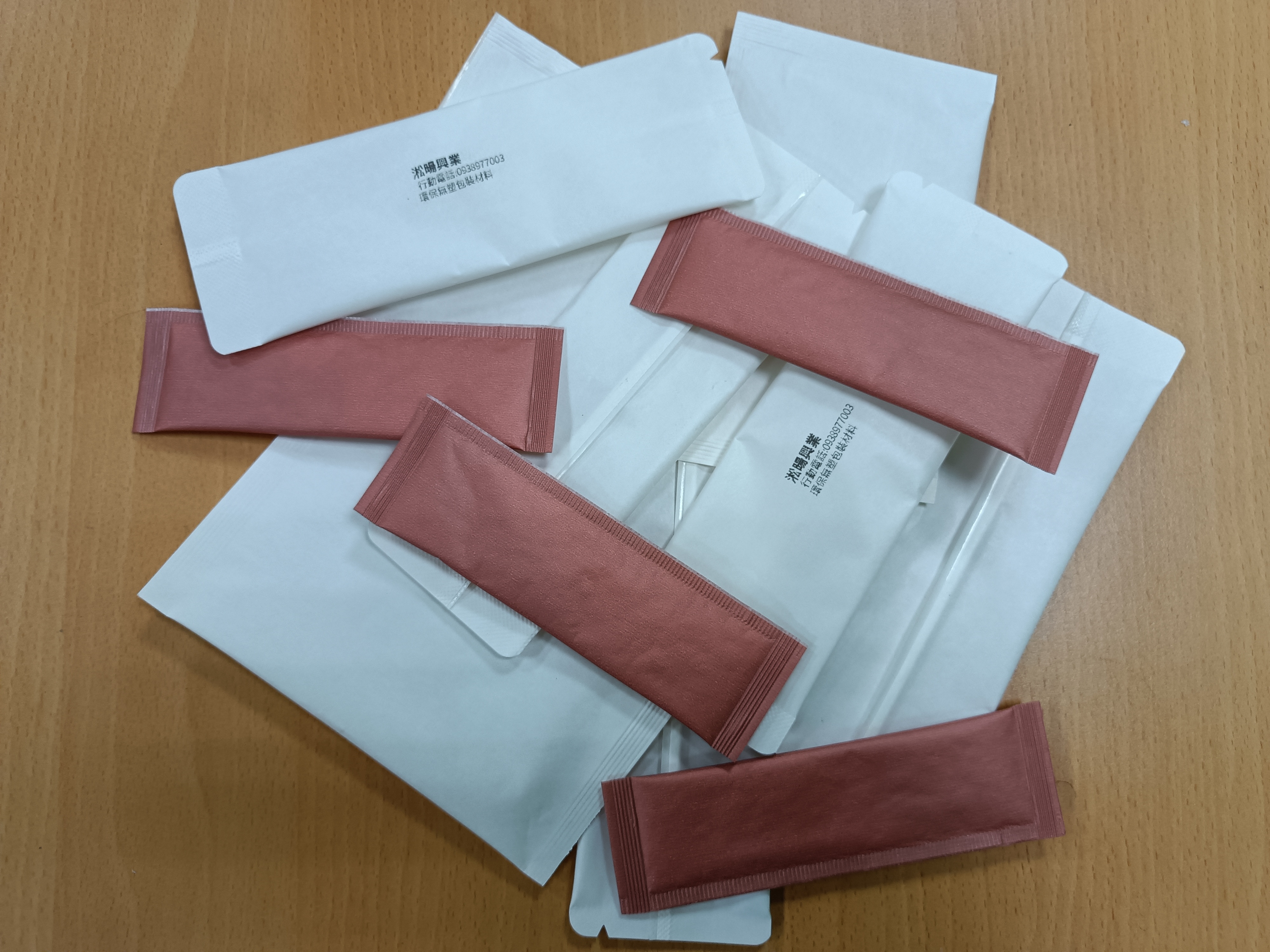 free-plastic sugar & jelly & powder packaging paper
